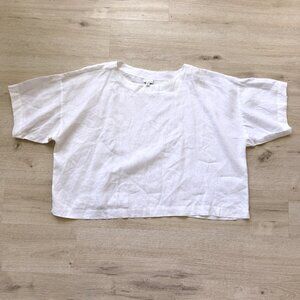 Casual White Women's Top
